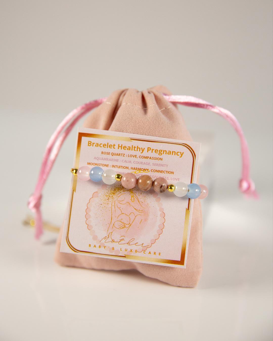 Bracelet bien-être femme enceinte