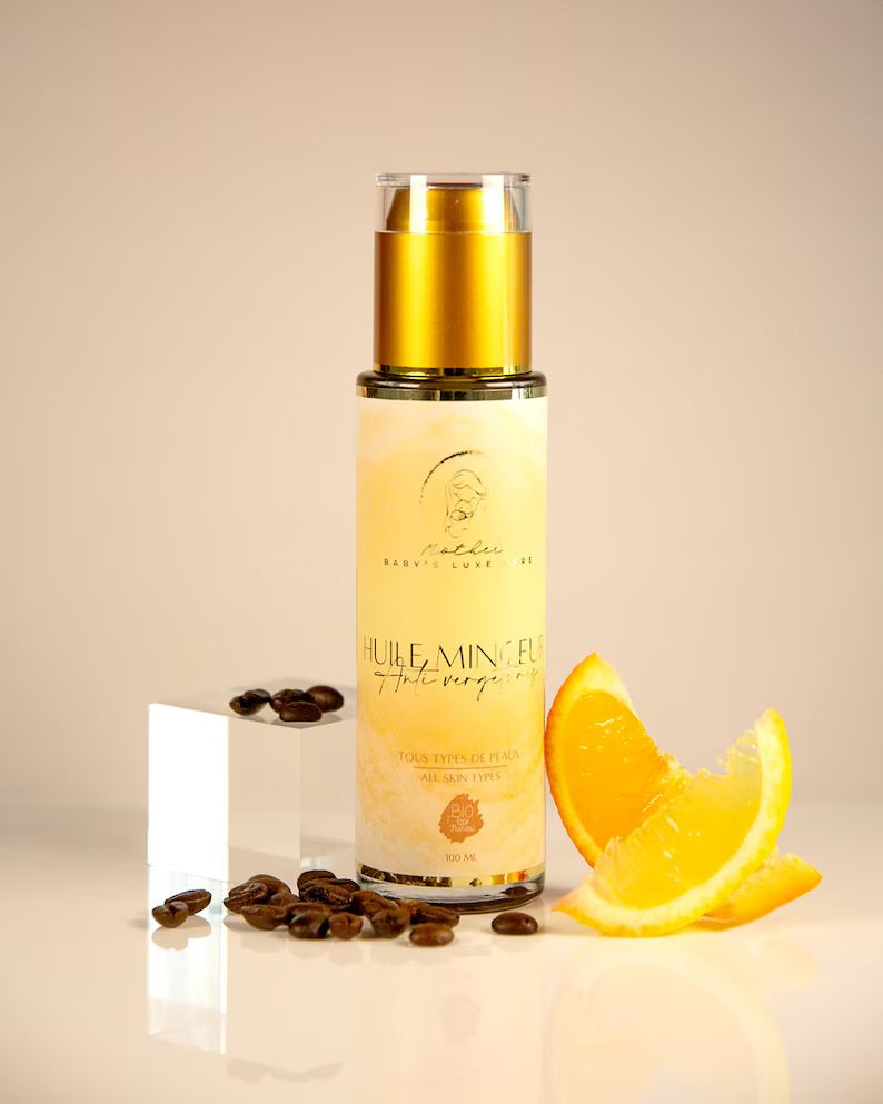 Huile minceur anti-vergetures