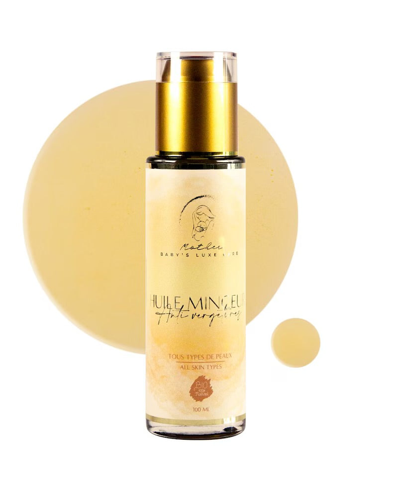 Huile minceur anti-vergetures